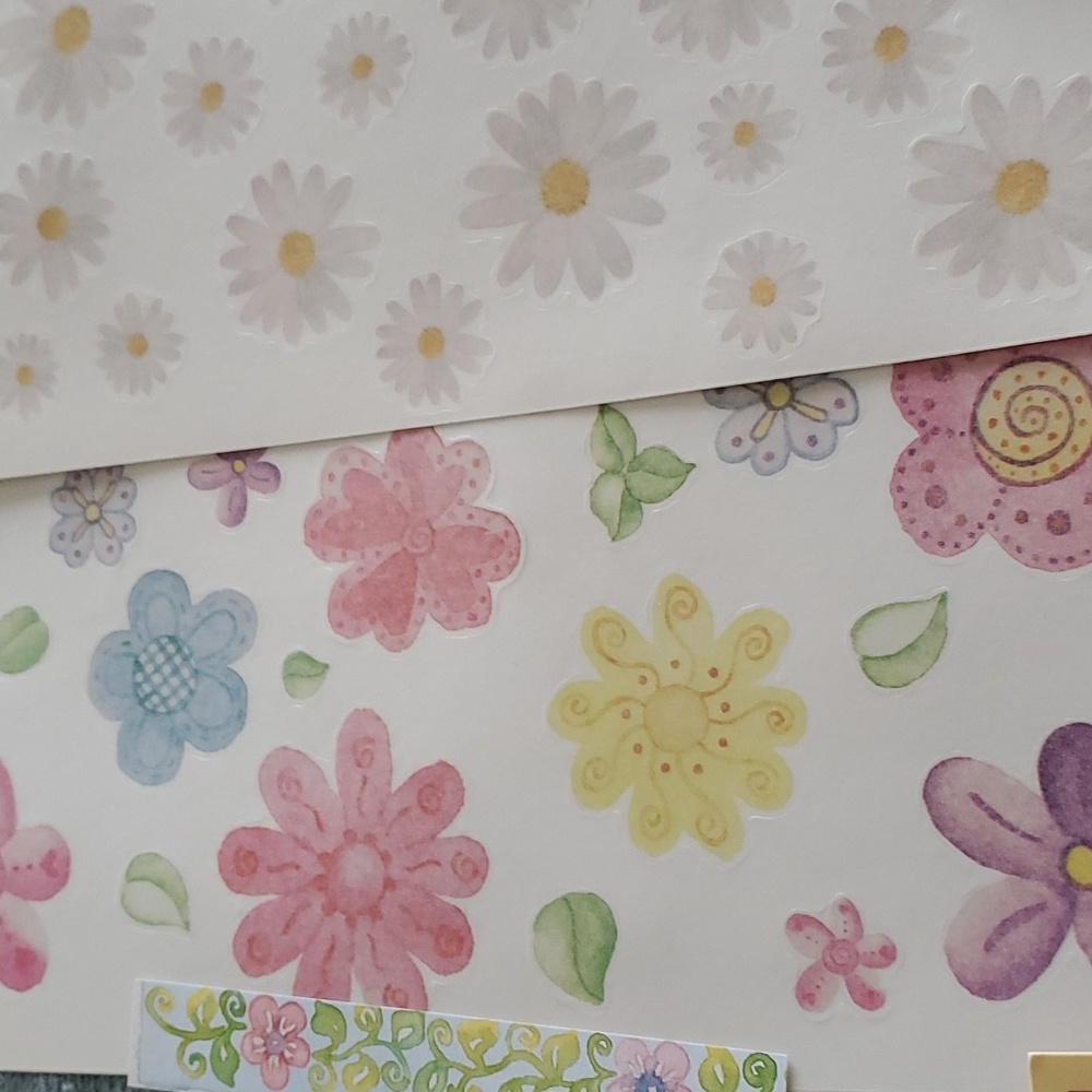 💥Flowers Scrapbooking Bundle Stickers Embellishments Friends Love Bloom - Picture 9 of 9